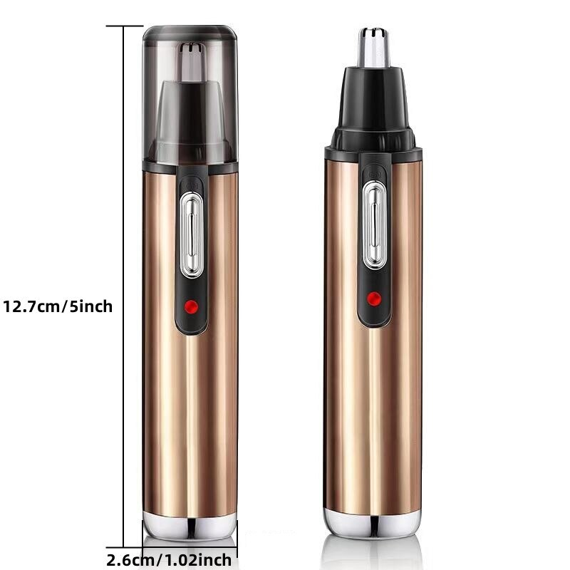 Elektryczna maszynka do golenia do włosów z nosa do brwi Gorący sprzedający się model ze złotą baterią