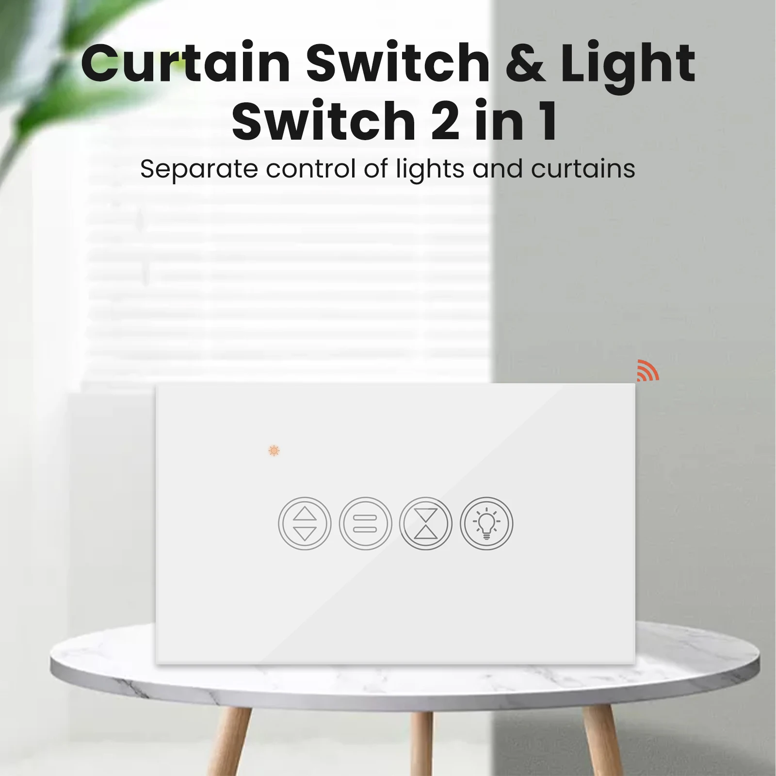 LoraTap ZigBee 3,0 Tuya Smart Life persiana enrollable cortina de luz interruptor estadounidense para persianas motorizadas funciona para Alexa Google Home