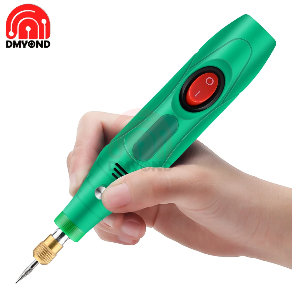 หยกแกะสลักไฟฟ้าเจาะเครื่องบด 13W 18000r USB Diy มินิไฟฟ้าชุดสว่านโรตารี่เครื่องบดเครื่องมือไร้สายขัด