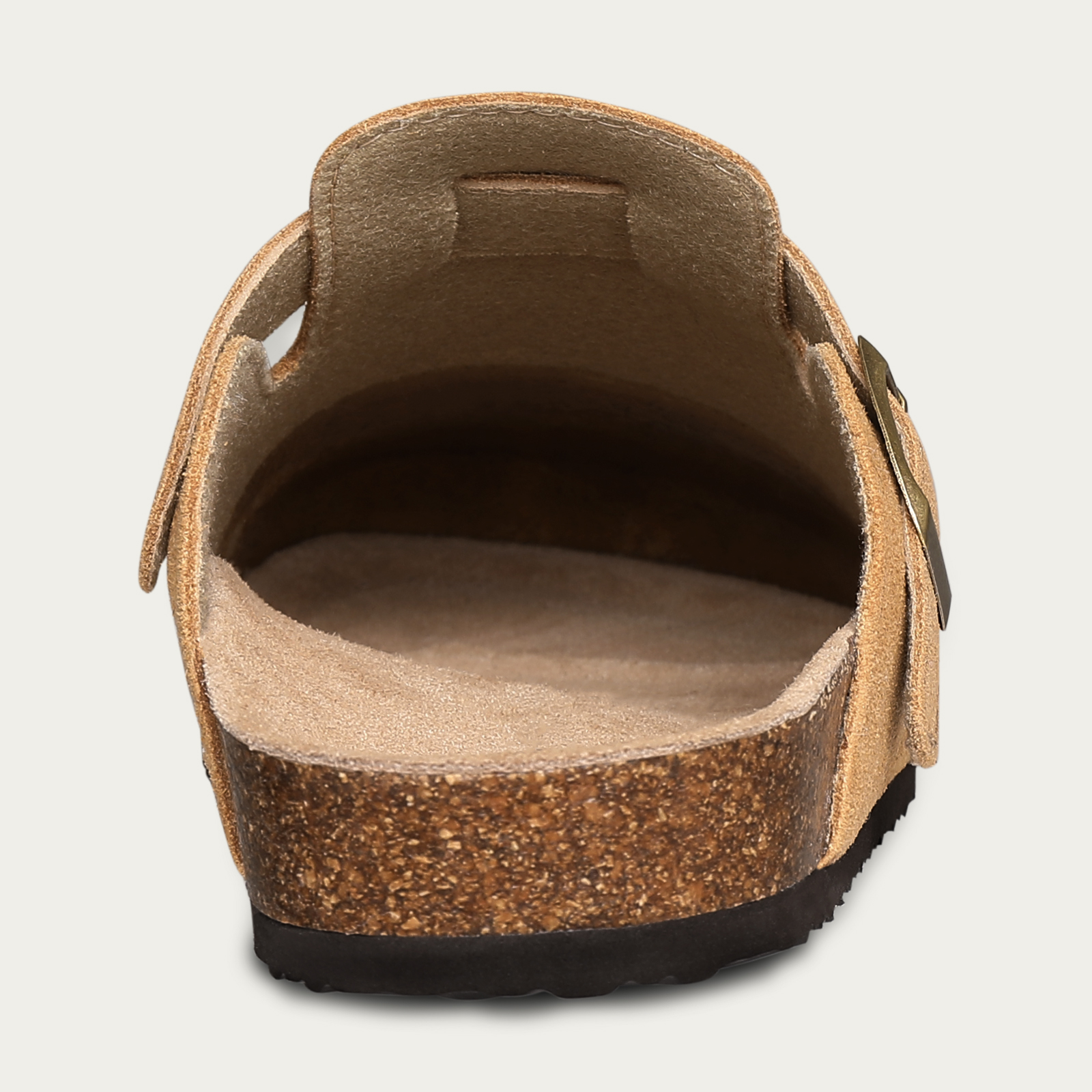 Shevalues Kork-Wildleder-Clogs für Damen, Kork-Hausschuhe, Sommer-Kork-Sandalen, modische Strand-Slides, klassische Pantoletten, Herren-Clogs, Baotou-Schuhe
