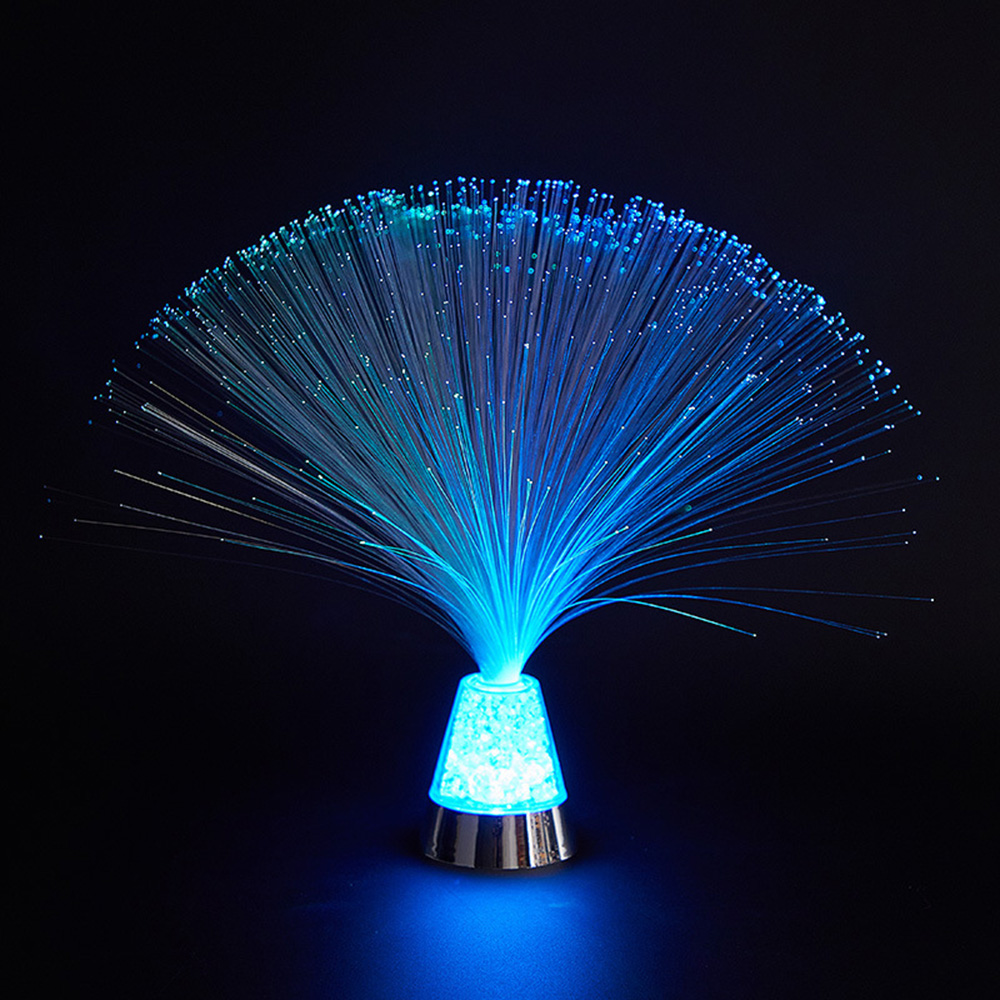 Farbige LED Fiber Optic Licht Nacht Lampe Urlaub Weihnachten Hochzeit Dekoration LED Leuchtende Desktop Licht Fiber Optic Licht