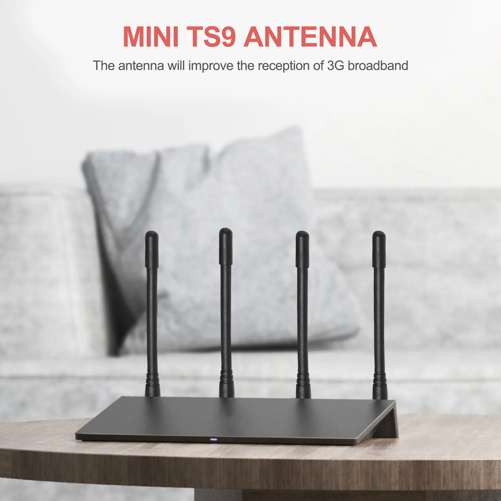 2pcs mini ts9 antenne für zte (mf61) 4g lte modem mifi mobile wifi hotspot router