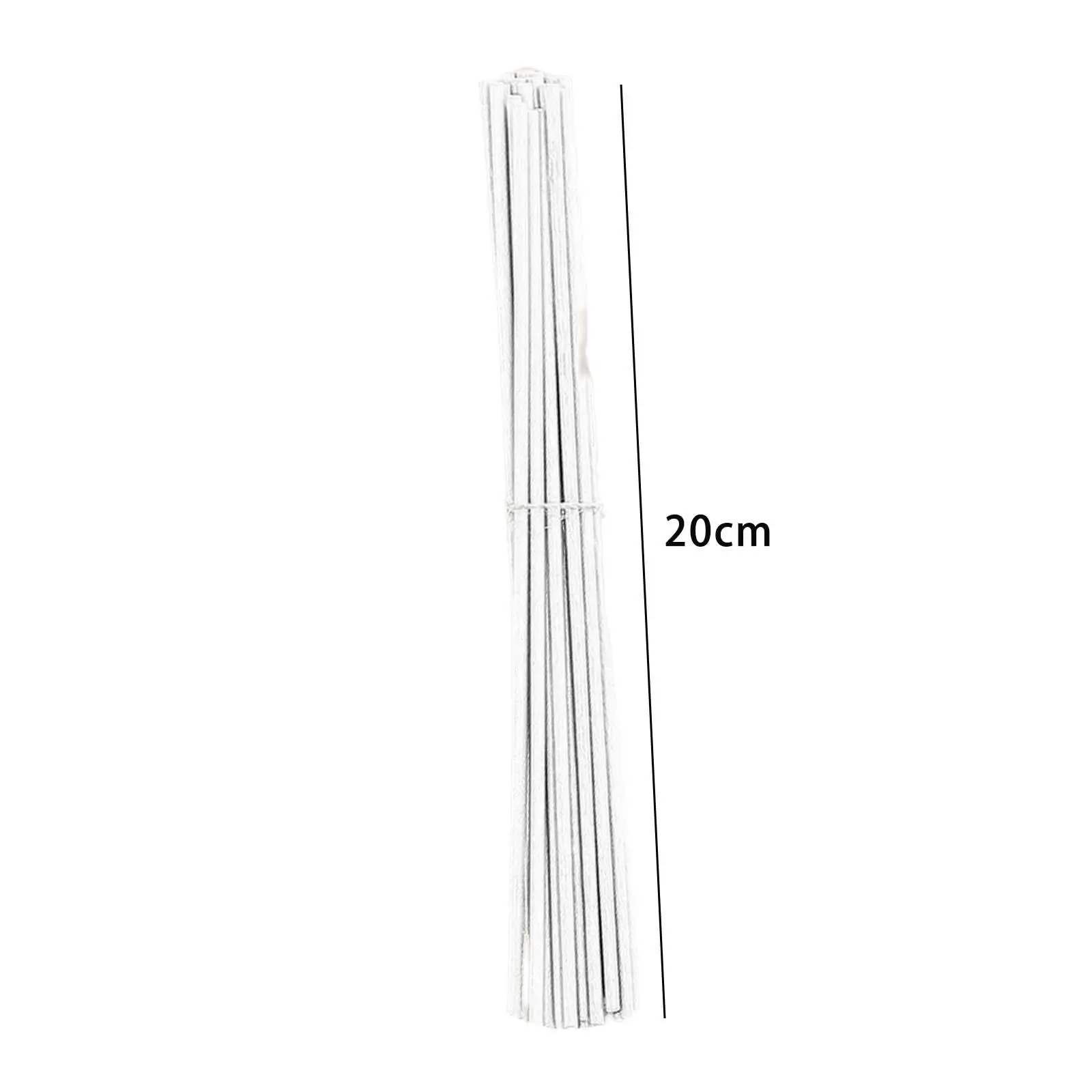 Conjunto de varas difusoras de palhetas, 100 peças, 3mm, 8 polegadas, fibra de fragrância, varas difusoras para quarto, sala de estar, banheiro, spa, cozinha