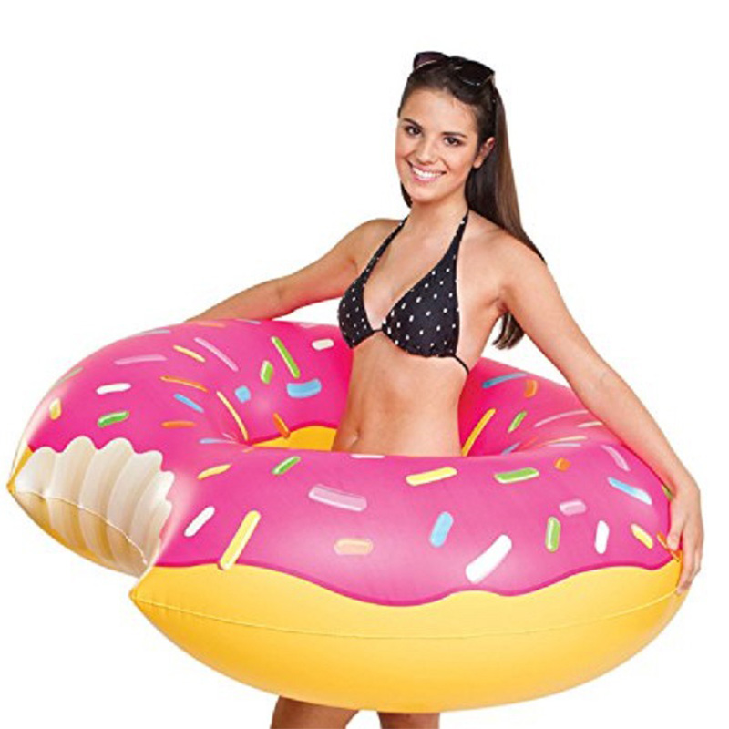 Aufblasbare Schwimmen Ring Donut Pool Float für Erwachsene Kinder Schwimmen Kreis Ring Matratze für Schwimmbad Spielzeug Sitz Dropshipping