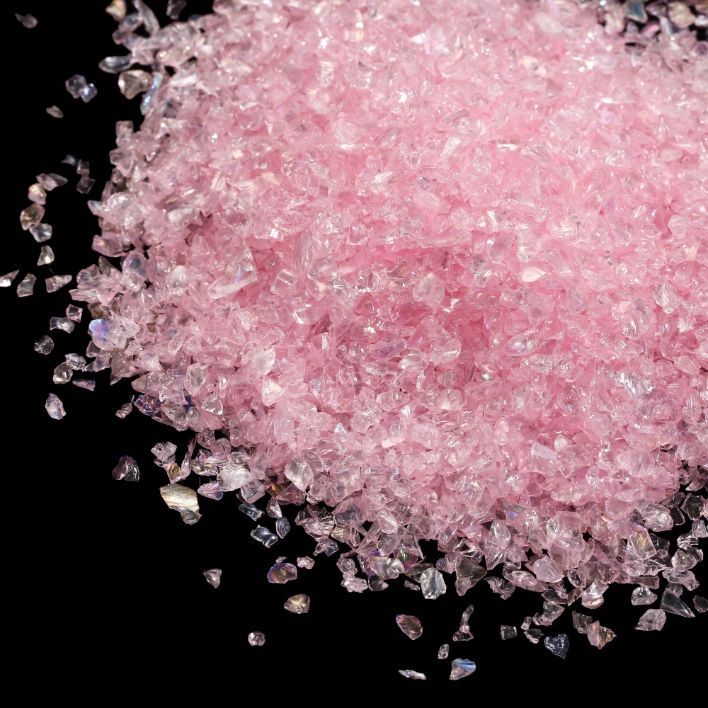 20/50g de vidro esmagado pedra irregular cristal cascalho enchimento para diy resina cola epoxy molde enchimento artesanato decorativo arte do prego enchimento