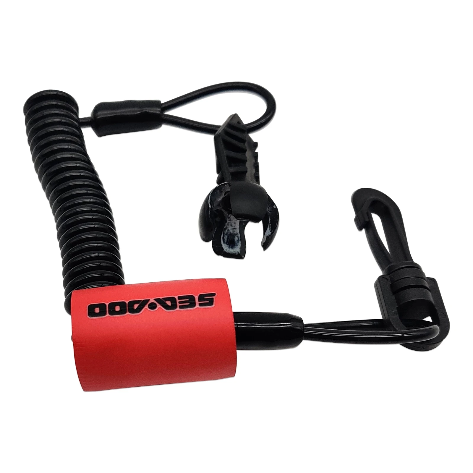 Cordão de segurança para Seadoo, Spark Clip-On Tether, Chave Flutuante para 278002843, 278003410