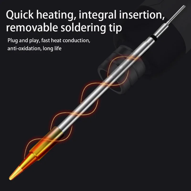 Neue USB Lötkolben Smart Temperatur Control Fan Drahtlose Schnelle Lade Hause Tragbare Reparatur Schweißen Werkzeug Set