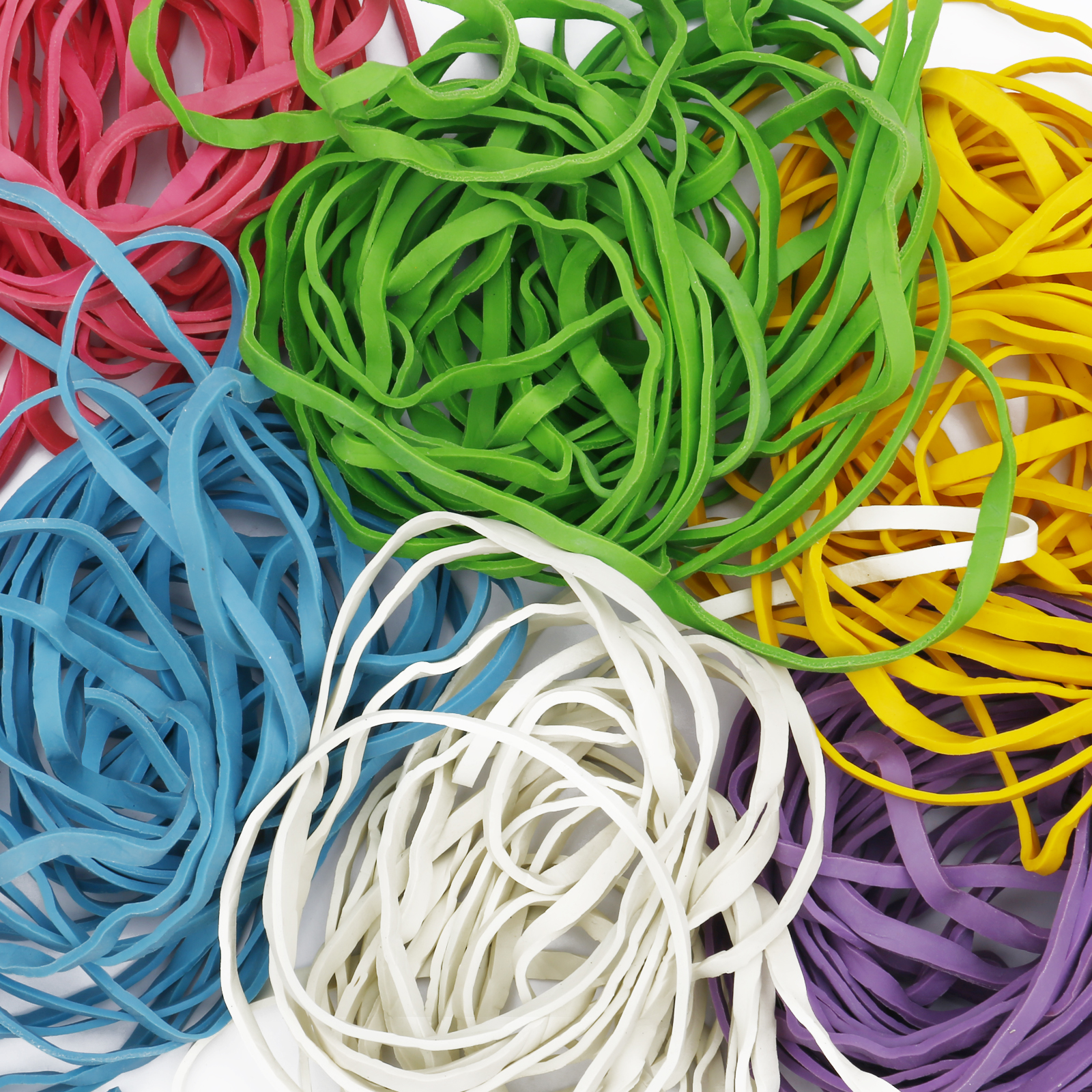 Boule en caoutchouc Eagle, 170 bandes par balle, couleurs assorties