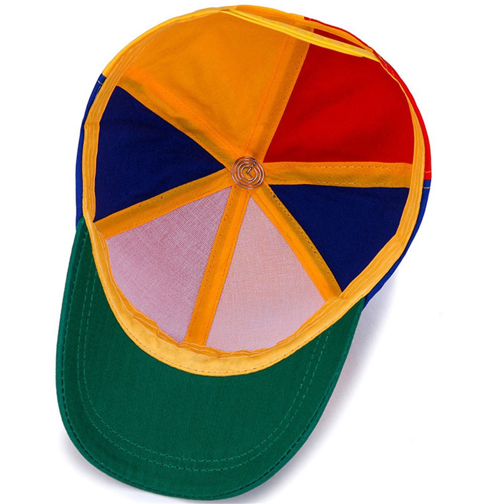 1/2PC Funny Snapback Hat Helicopter Propeller Adventure Dad Hat Rainbow Bamboo Dragonfly Baseball Cap For Adult Kids Boys Girls