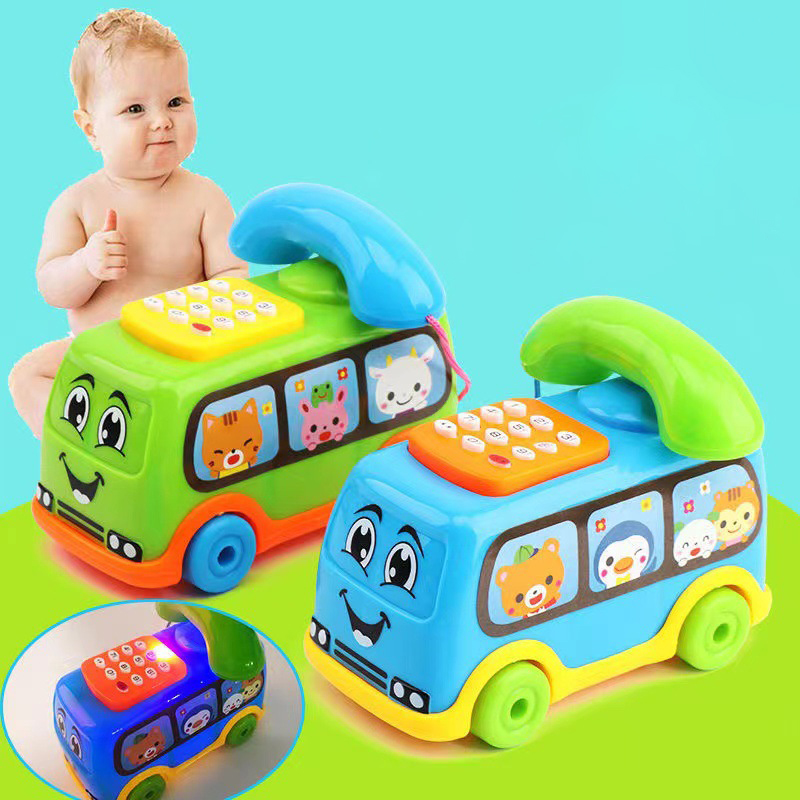 Elektrische Kinder singen Telefon Auto Spielzeug pädagogische frühe Cartoon Musik Auto Maschine Spielzeug Bildung Spiel für Kinder Urlaub Geschenk