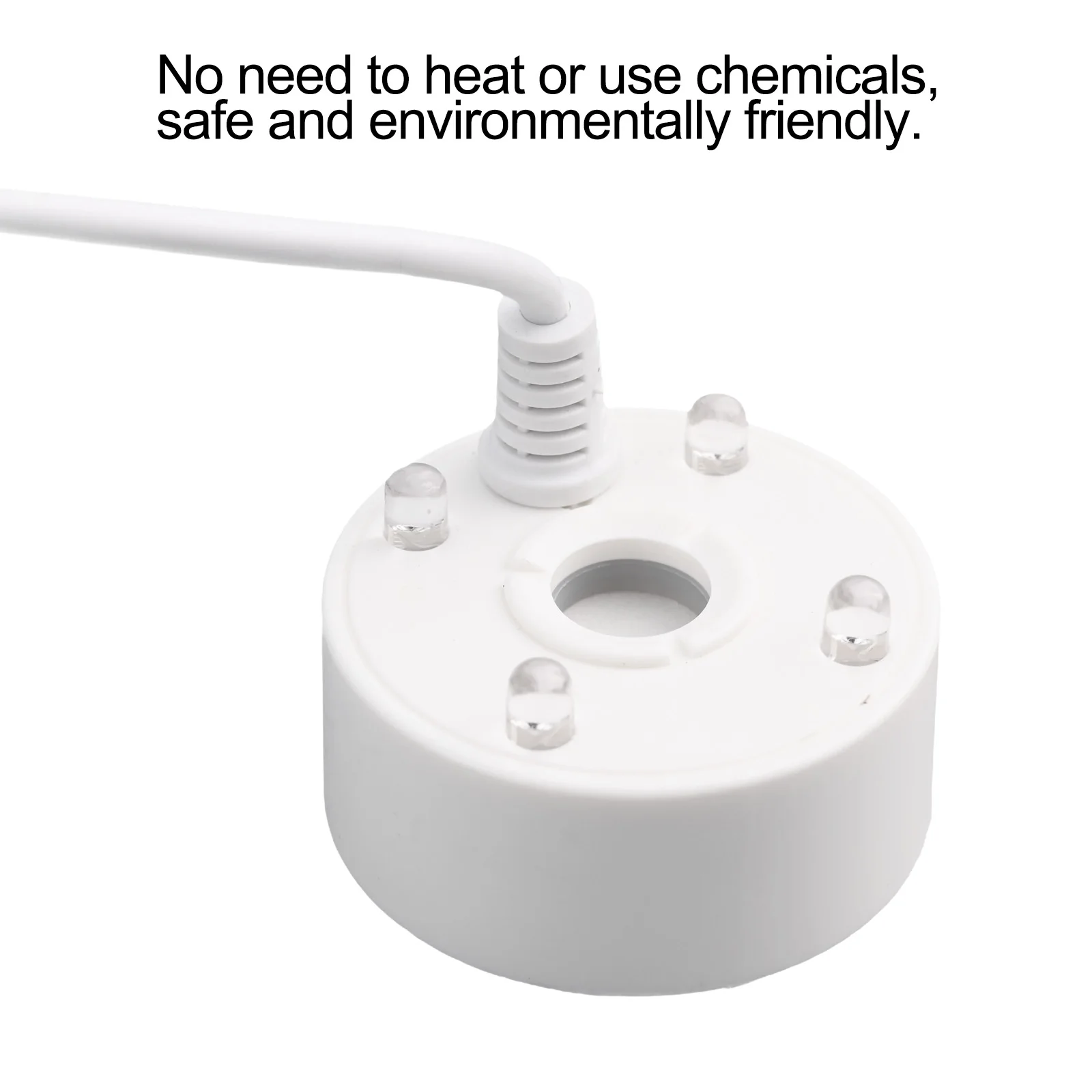 5V USB Mist Maker Fogger พร้อม LED เครื่องทําหมอกไฟ LED สีสันสดใสตกแต่งบ้าน Water Cycle Fogger ภูมิทัศน์สเปรย์