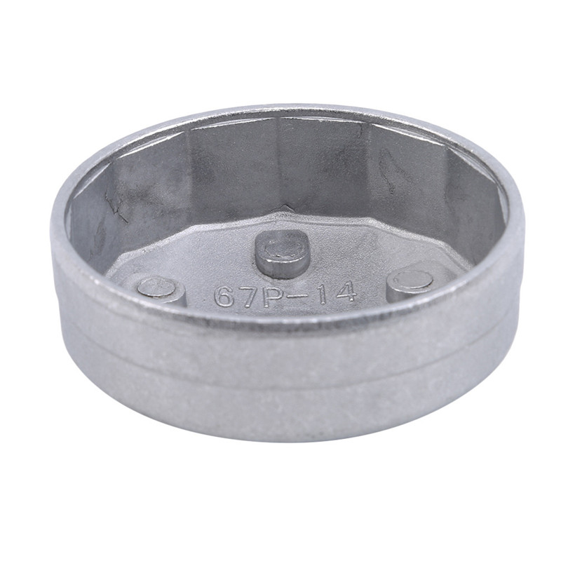 Wrench Auto Tool 1/2 Square Drive 65mm 67mm 74mm 79mm End Cap Oil Filter Wrench Auto Hand Tools Remover Tool For