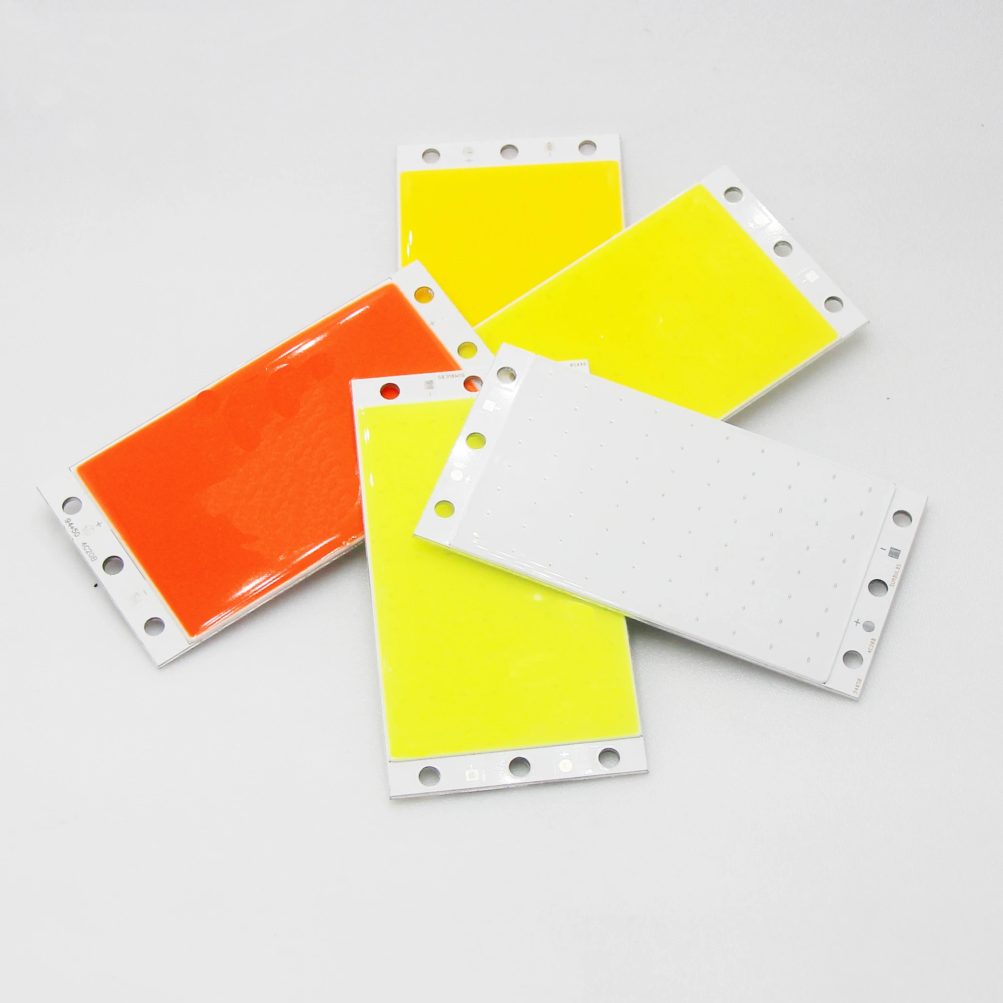 Âm Trần 12V COB Đèn LED Panel 94X50MM 15W Siêu Sáng Ấm Tự Nhiên Trắng Lạnh dải Xanh Đèn Sóng RF Bộ Điều Khiển