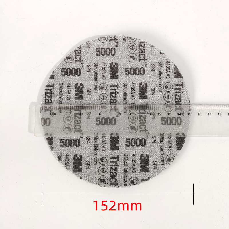 3M 30662 Trizact Foam Disc Pyramid Sandpaper 6 Inch 152mm Car Polishing Flocking Disc Finely Polished 5000 Grit Abrasive