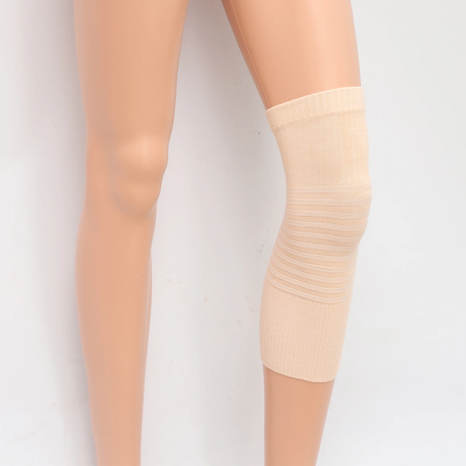 ผ้าฝ้ายบางKneelet Cover Non-Traceเข่าอุ่นSheathถุงเท้าสําหรับเครื่องปรับอากาศห้องเก่าเย็นขากีฬาProtector