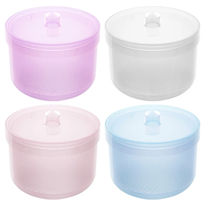 Nagel Bohrer Desinfektion Box Doppel Schicht Filtration Reinigung Box Maniküre Lagerung Fall Nagel Pinsel Reinigung Container