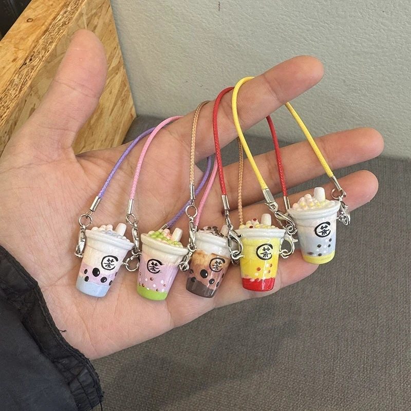 Labubu boneca pingente casa de boneca mini simulação leite xícara de chá para labubu acessórios brinquedos diy para labubu vestir-se acessórios