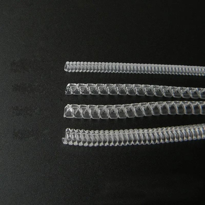 4 unids/set herramientas reductoras de tamaño de anillo anillos basados en espiral ajustar tensor transparente Invisible herramienta de redimensionado protector de joyería