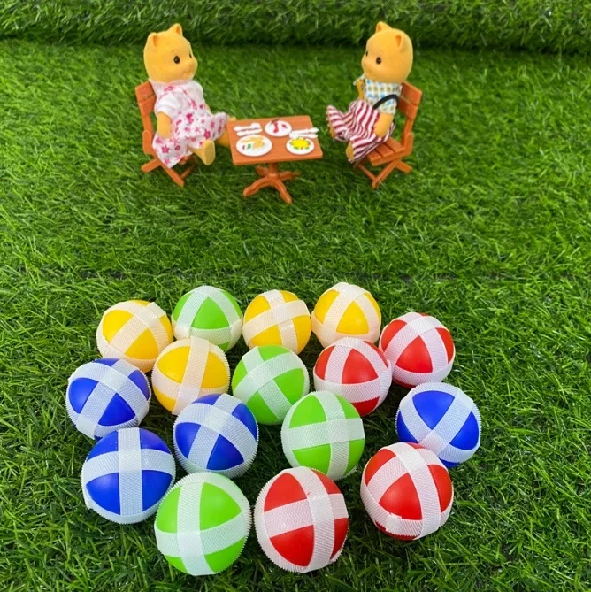 new 10 sports games dart board target shooting target ball toy Outdoor toy Sticky ball random color