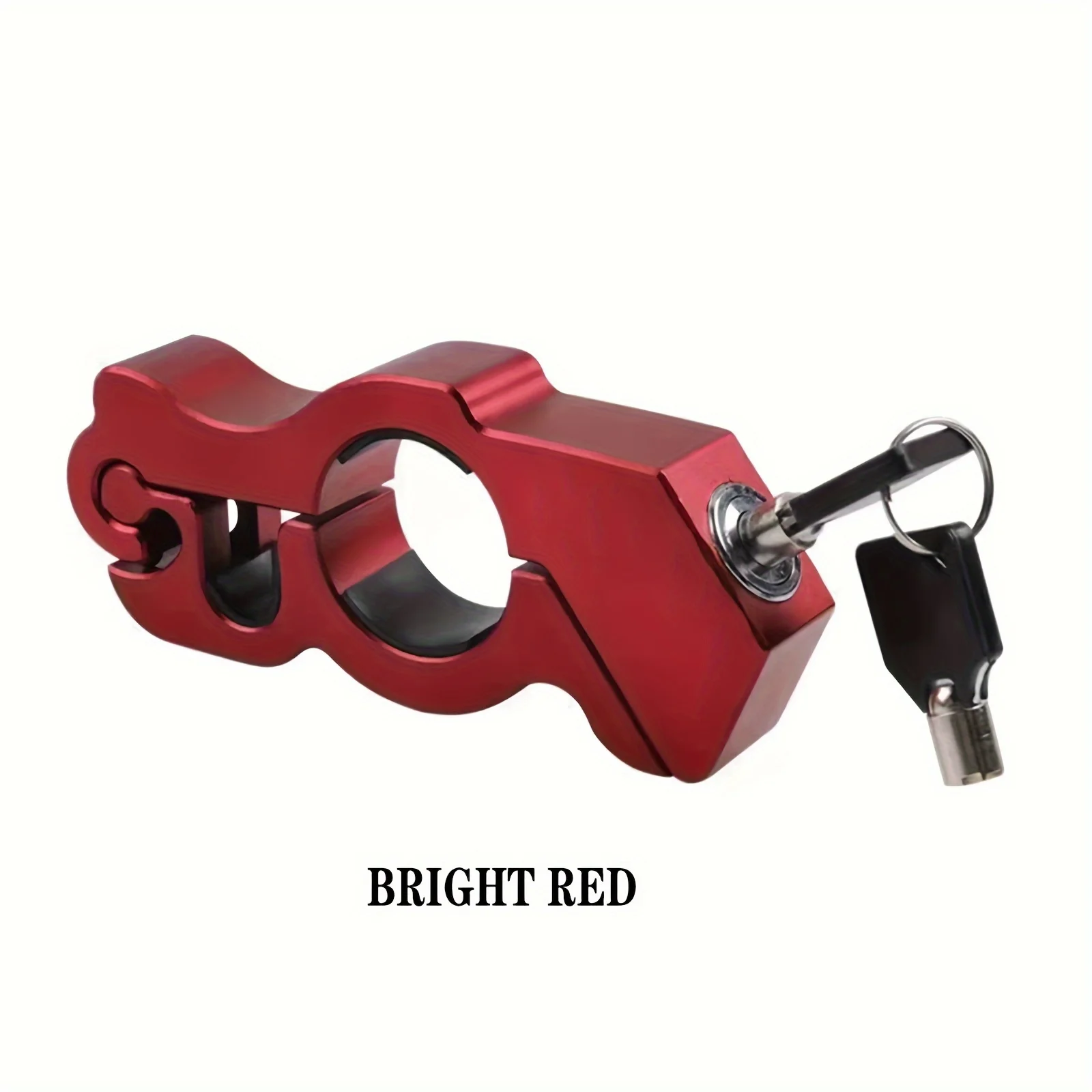 Bloqueio de bicicleta/motocicleta resistente anti-roubo bloqueio de freio dianteiro e embreagem para ciclomotores de bicicleta da sujeira/fechaduras de motocicleta e atvs