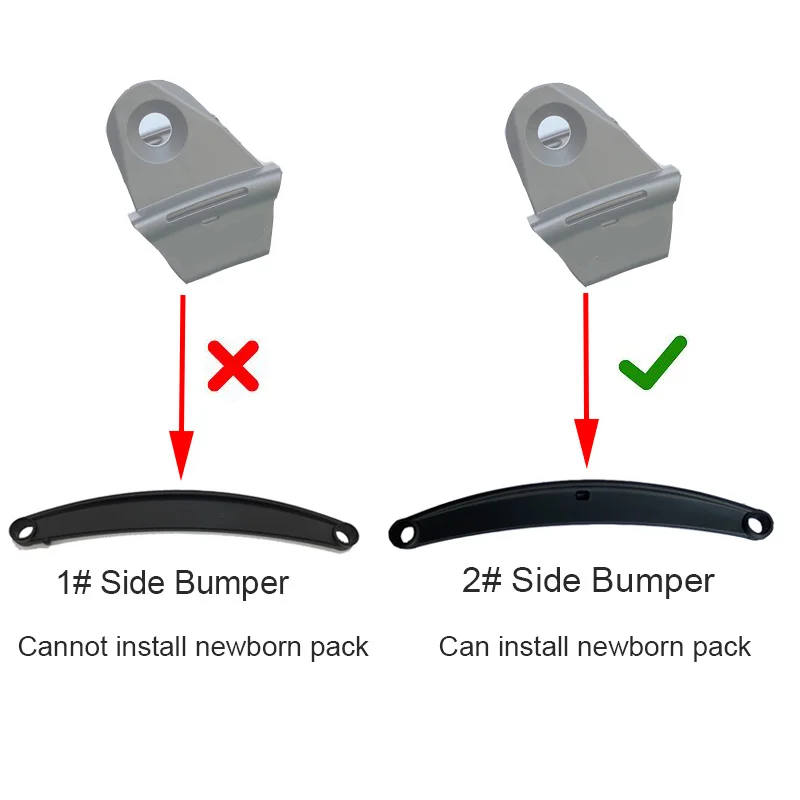 รถเข็นเด็กทารกอุปกรณ์เสริมสำหรับ babyzen yoyo รถเข็นเด็กที่วางแขนด้านข้างจับรั้วสำหรับ yoya organizer babytime side กรอบ