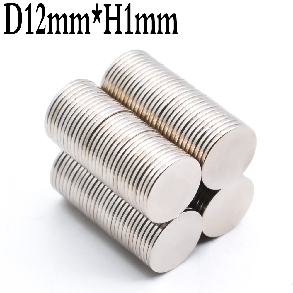 NEW magnet1mm Thick Super Strong Magnets NdFeB Neodymium Thin Small Disc Magnet Permanent N35 Dia 1/2/3/4/5/6/8/10/12/15/18/20mm