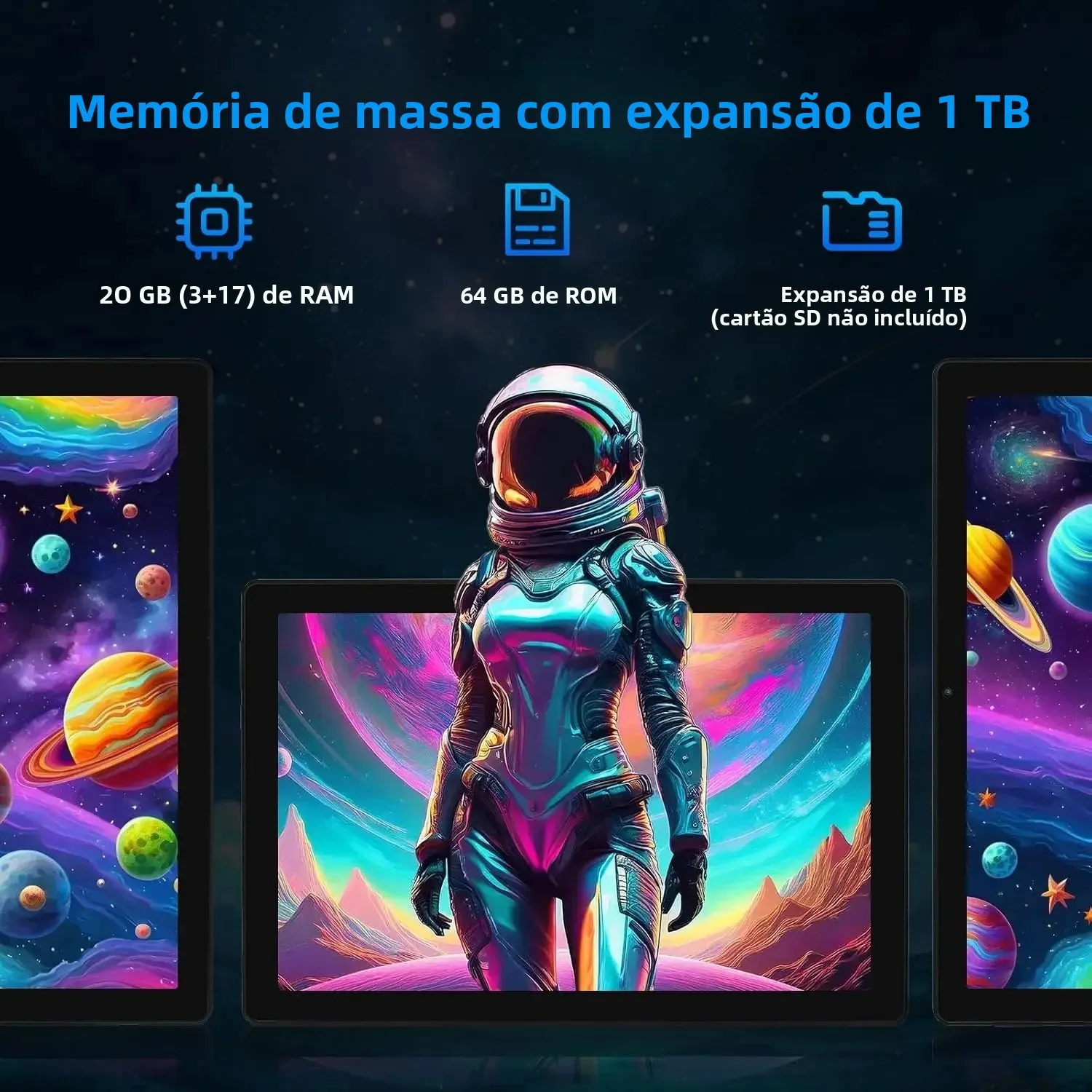Mais novo tablet 10 Polegada android 15 octa-core 20gb ram 64gb rom 1280x800 ips tablets pc wifi6 bluetooth5.3 widevine l1 conjunto de teclado