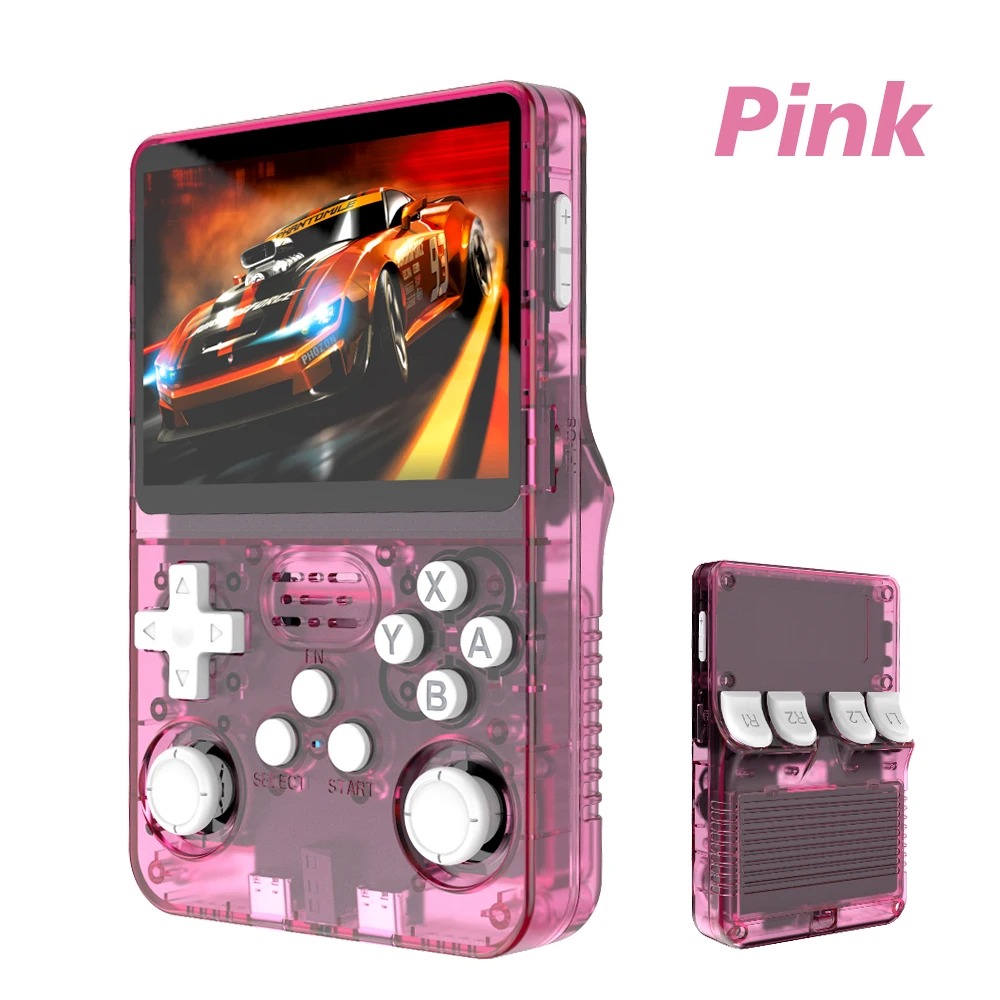 BEST R36S  Handheld Game Console Linux System 3.5Inch IPS Screen Portable Pocket Video Player 2 Joystick 128G 64G Kid Gift