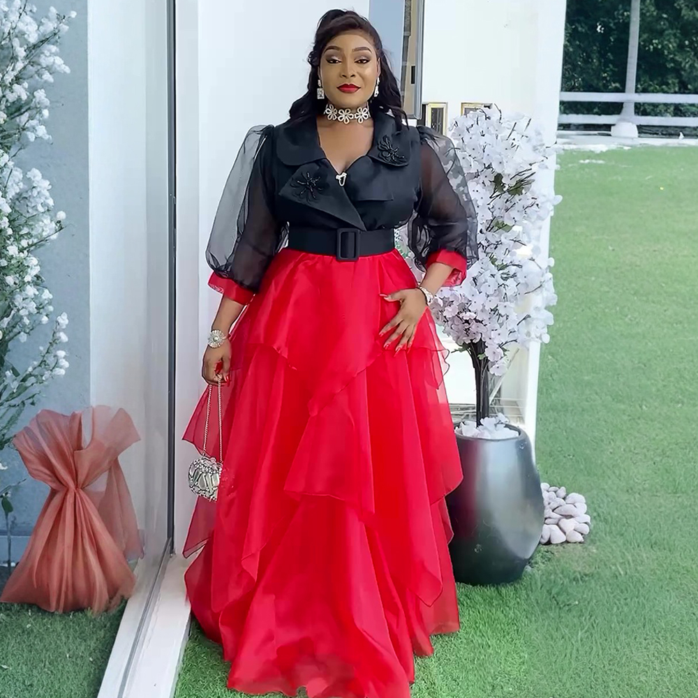 Plus Size Afrikaanse Feestjurken voor Vrouwen 2023 Nieuwe Mode Dashiki Ankara Bruiloft Avondjurk Elegante Turkije Moslim Maxi Jurk