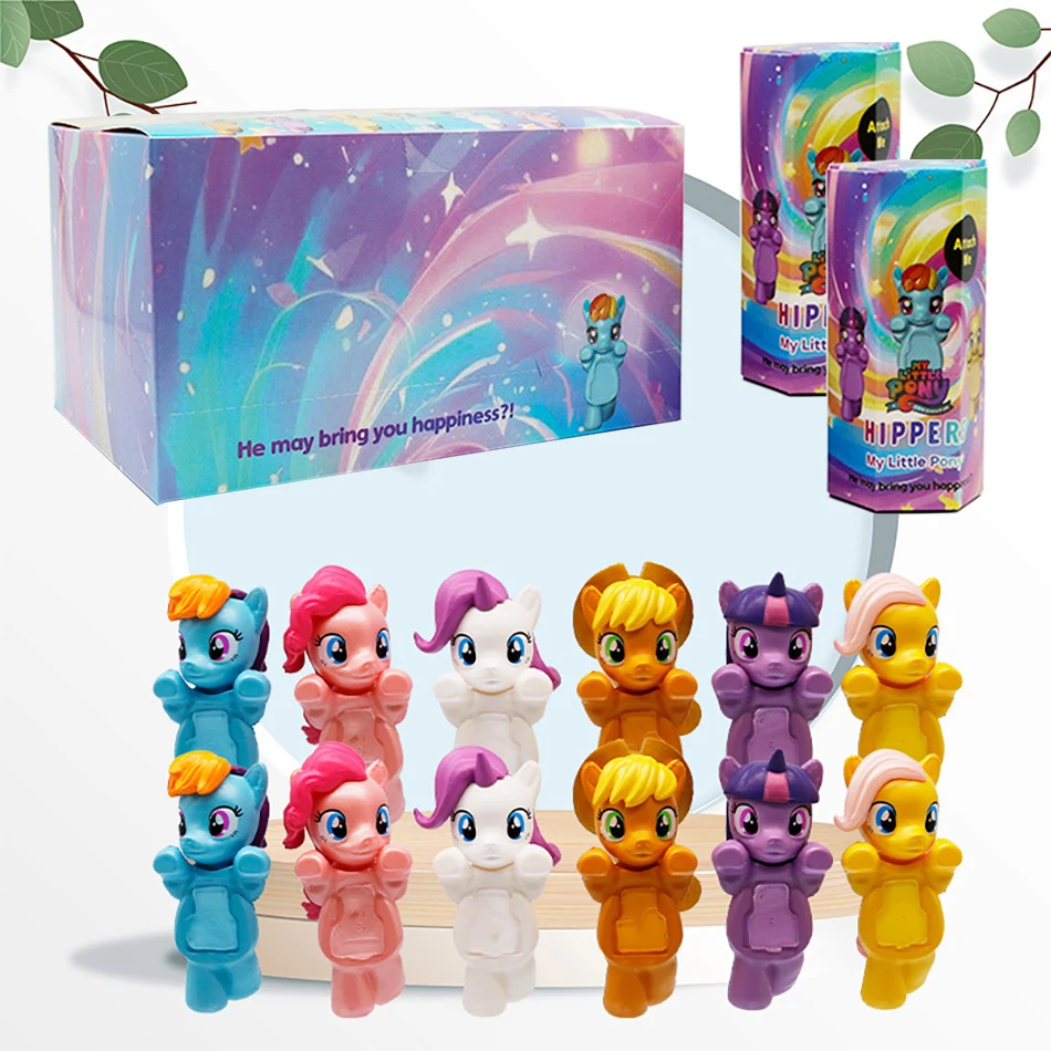 My Little Pony Freundschaft Magic Angel Dekorative Mini Anime Figuren Ornamente Puppen Kinder Geburtstag Überraschung Blind Box Geschenk