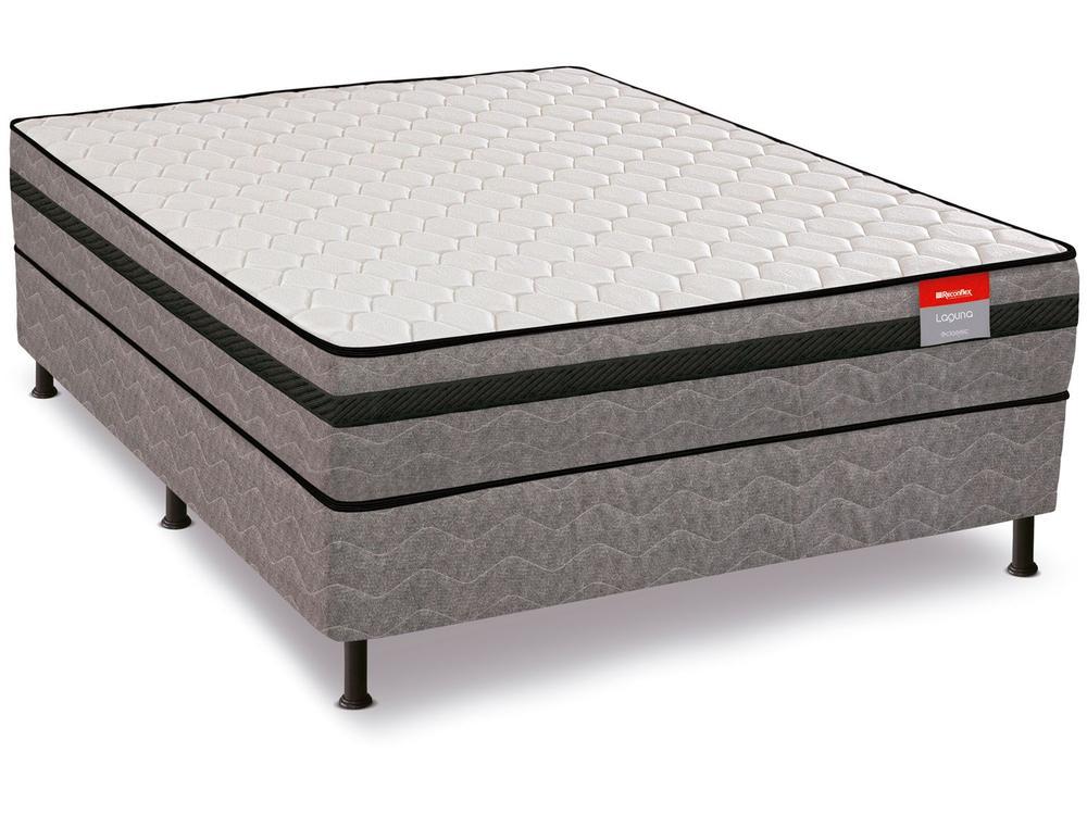 Cama Box Casal Reconflex Conjugada de Mola