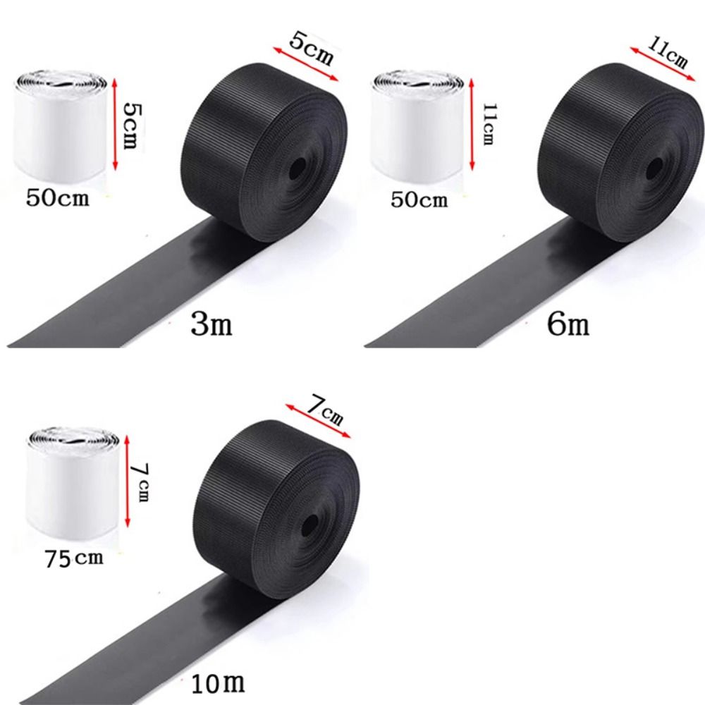 Durable 3/6/10M Sofa Toy Blocker Dustproof Adjustable Under Couch Blocker Nylon Adhesive Strap Sofa Edge Baffle