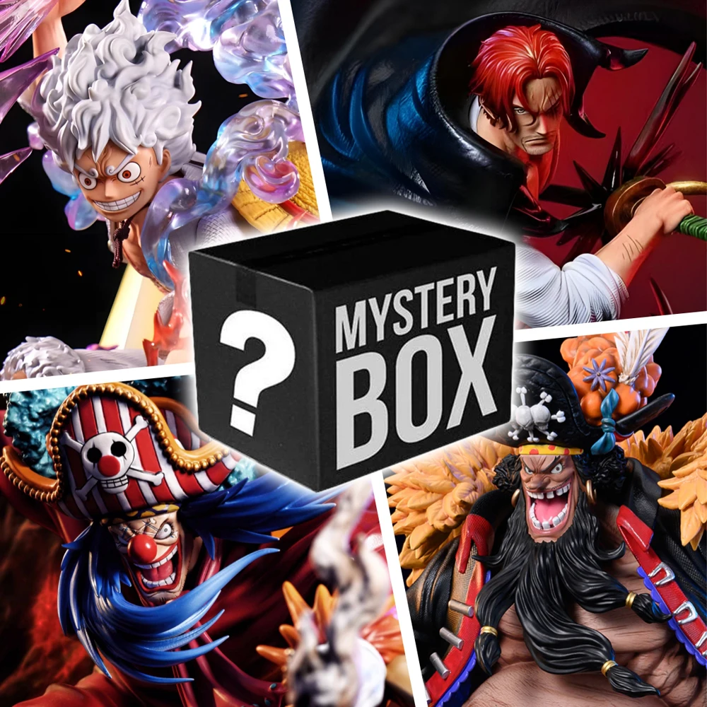 Фигурка Cesarza ONE PIECE, аниме-фигурка, слепая коробка, Shanks Teach Luffy Buggy Zoro, Lucky Box, лучшая коробка-сюрприз