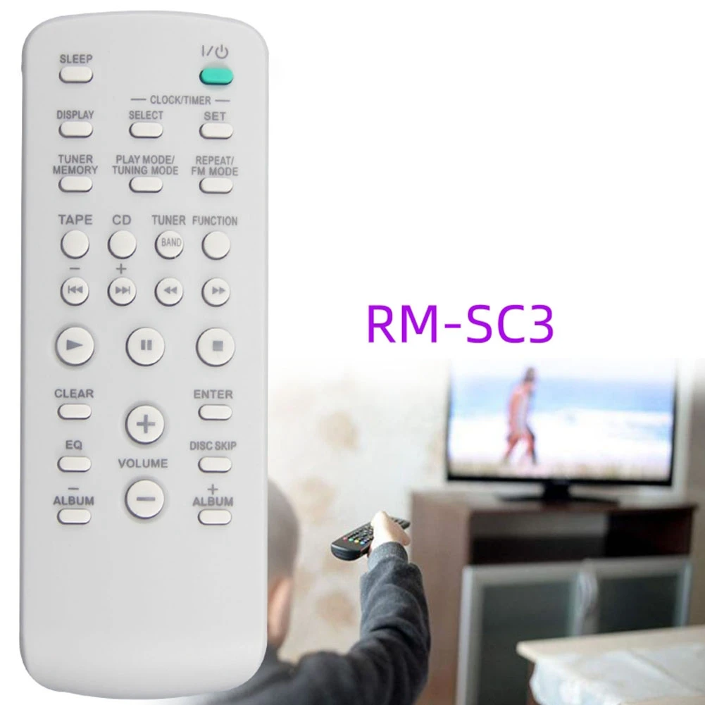 Untuk Sony CD HIFI sistem Audio Remote kontrol RM-SC3 RM-SC30 RM-SC50 RM-SC55 MHC-RG29 MHC-RG490S CMT-EH10 CMT-U1 CMT-CPZ1