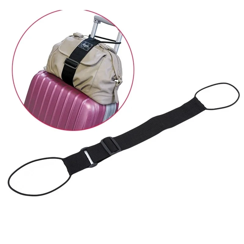 Cinghia elastica regolabile per bagagli Cinghia per trasporto Bagagli Cinture elastiche Valigia Cinghie per il trasporto di sicurezza da viaggio