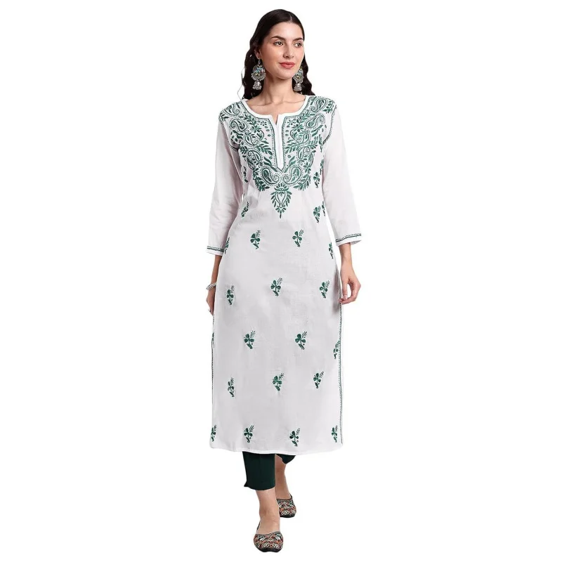 Vestido feminino casual manga longa em linha reta casual étnico flor mandarim com decote em v redondo tamanho regular design 3d adequado