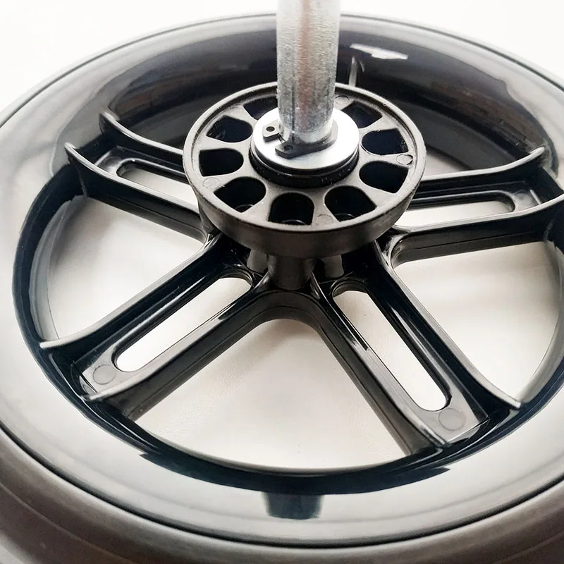 Rueda trasera de carbono para cochecito Cybex Melio 2/3, rueda trasera completa con marco de neumático, eje, accesorios para Buggy de bebé