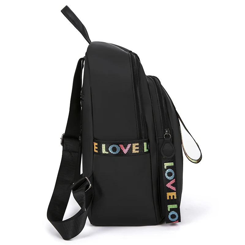 Fashionable Oxford Cloth Backpack Lightweight Diagonal Span Large Capacity Travel Bag College Style Backpack