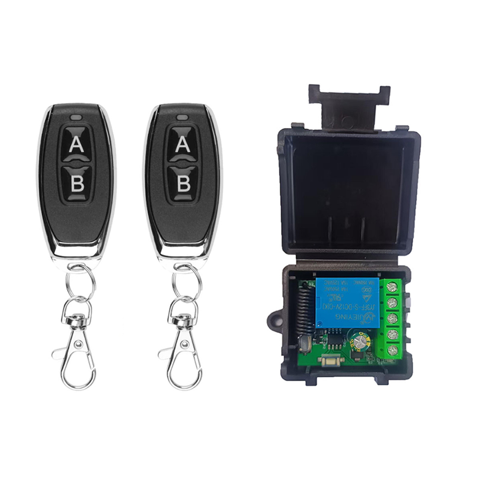 433Mhz Universal Wireless Remote Control Switch DC 12V 1CH Relay Receiver Module RF Transmitter 433 Mhz Remote Controls