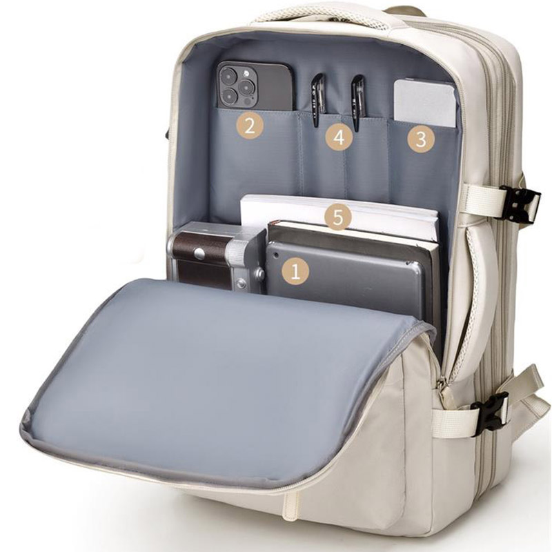 여행 배낭 40x20x25 캐빈 방수 Y2k 가방 노트북 용 Carryon 15.6 인치 USB 충전 스포츠가있는 고품질 Ryanair