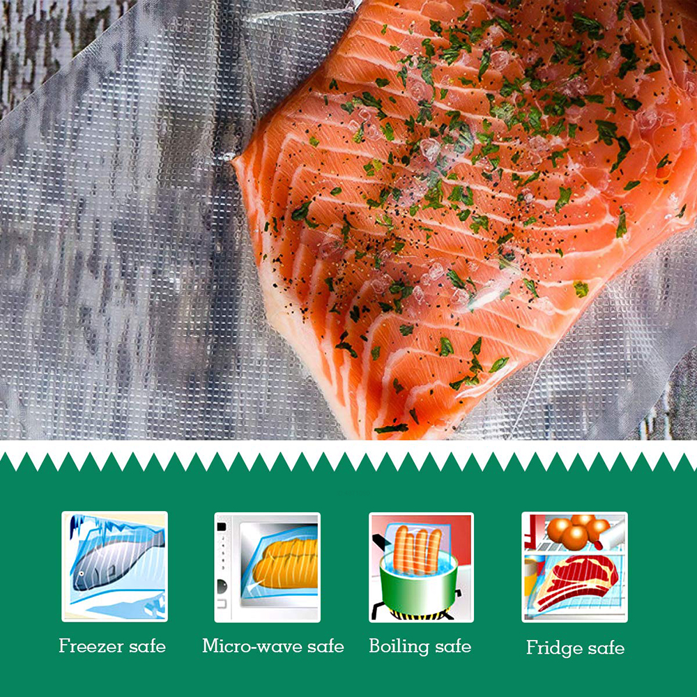 1 ม้วน 300 ซม.ถุงซีลสูญญากาศสําหรับอาหาร,ถุงประหยัดอาหารม้วน,ถุงบรรจุสูญญากาศในครัวเรือน,เครื่องซีลสูญญากาศ,ถุงเก็บสูญญากาศ