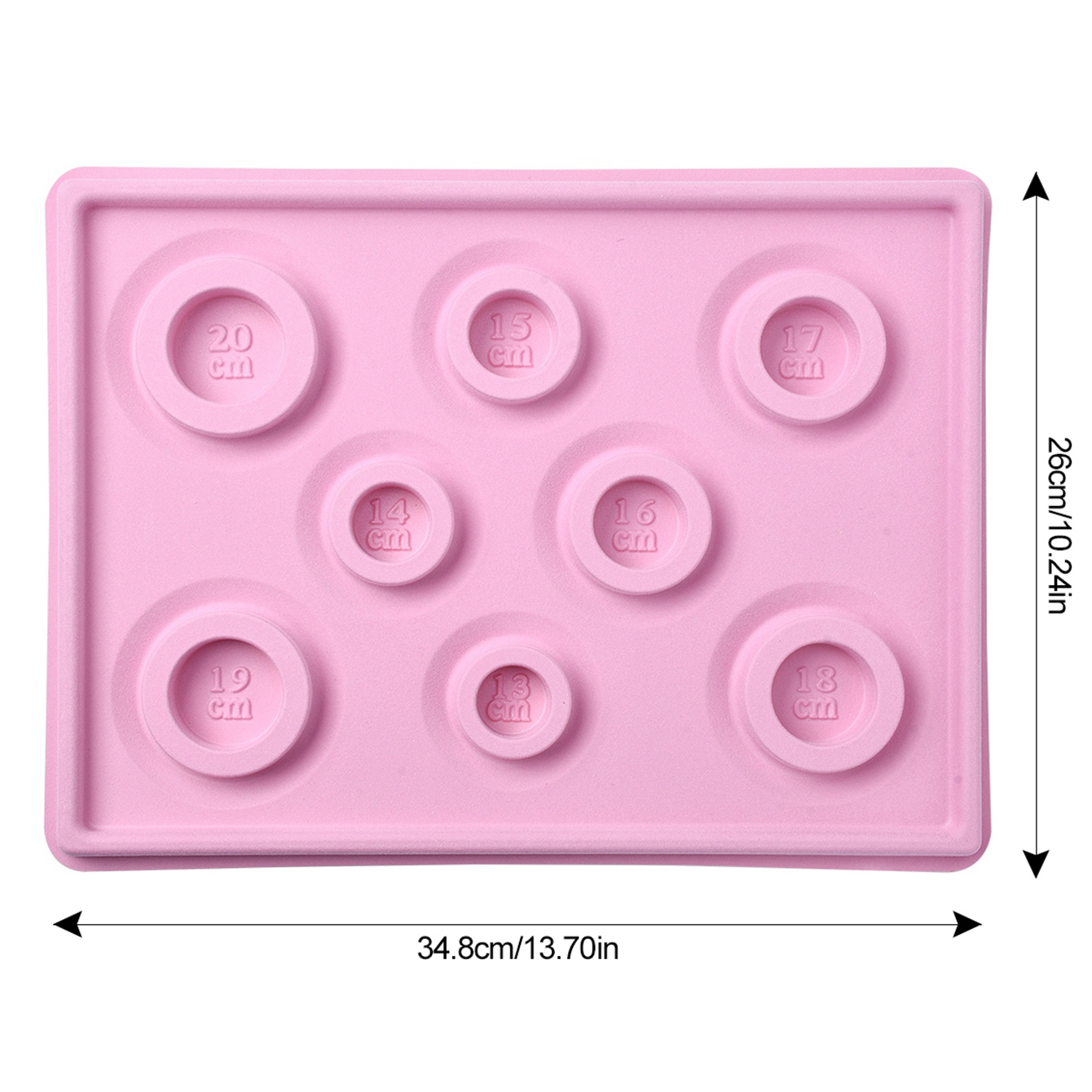 1 PC 8 Sizes Plastic Rectangle Bracelet Design Board, Plastic Bead Design Boards For DIY Beading Tool