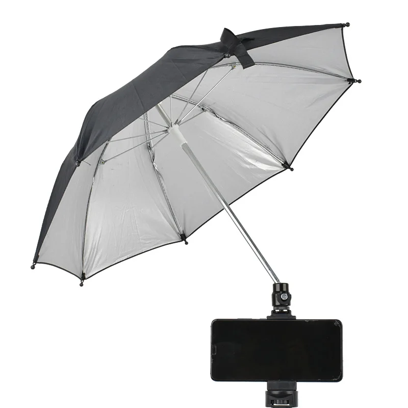 1 Máy Tính 50CM Màu Đen Máy Ảnh Dslr Dù Che Nắng Mưa Giá Đỡ Cho Tướng Camera Camera Chụp Ảnh Dù