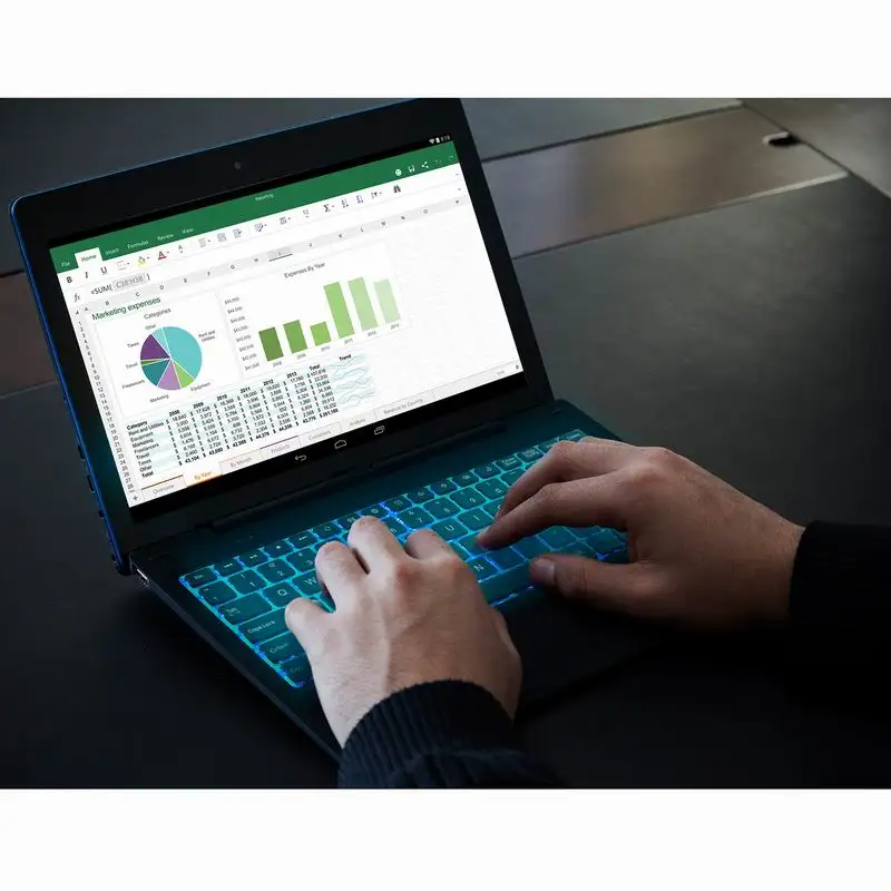 11.6 ''Windows 10 Tablet PC 2GBDDR + 64GB 2in1 Met Docking Toetsenbord Z3735G CPU 1366*768 IPS Scherm Quad Core G12 Dual Camera