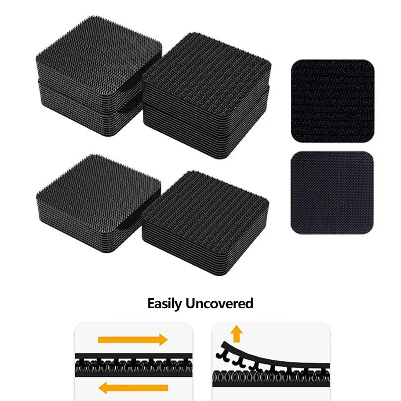 Universele Auto Tapijt Tape Universele Vloermat Clip Bevestigingsbeugel Grip Zelfklevende Bevestiging Sticker Auto Vloermat Bevestiging