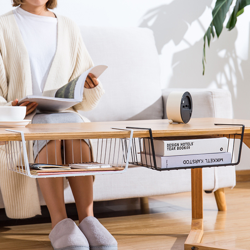 Support de rangement suspendu en couches pour climatisation de cuisine, support de rangement multifonctionnel pour livres, dortoirs et bureaux