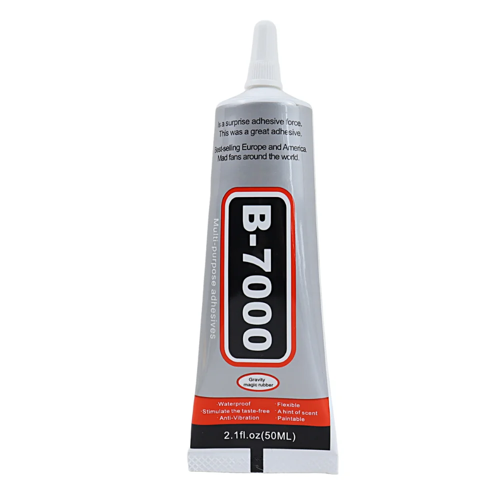 Adhesivo transparente para reparación de teléfonos, pegamento multiusos B7000, plástico de vidrio con aplicador de precisión, 15/25/50/110ML, B-7000