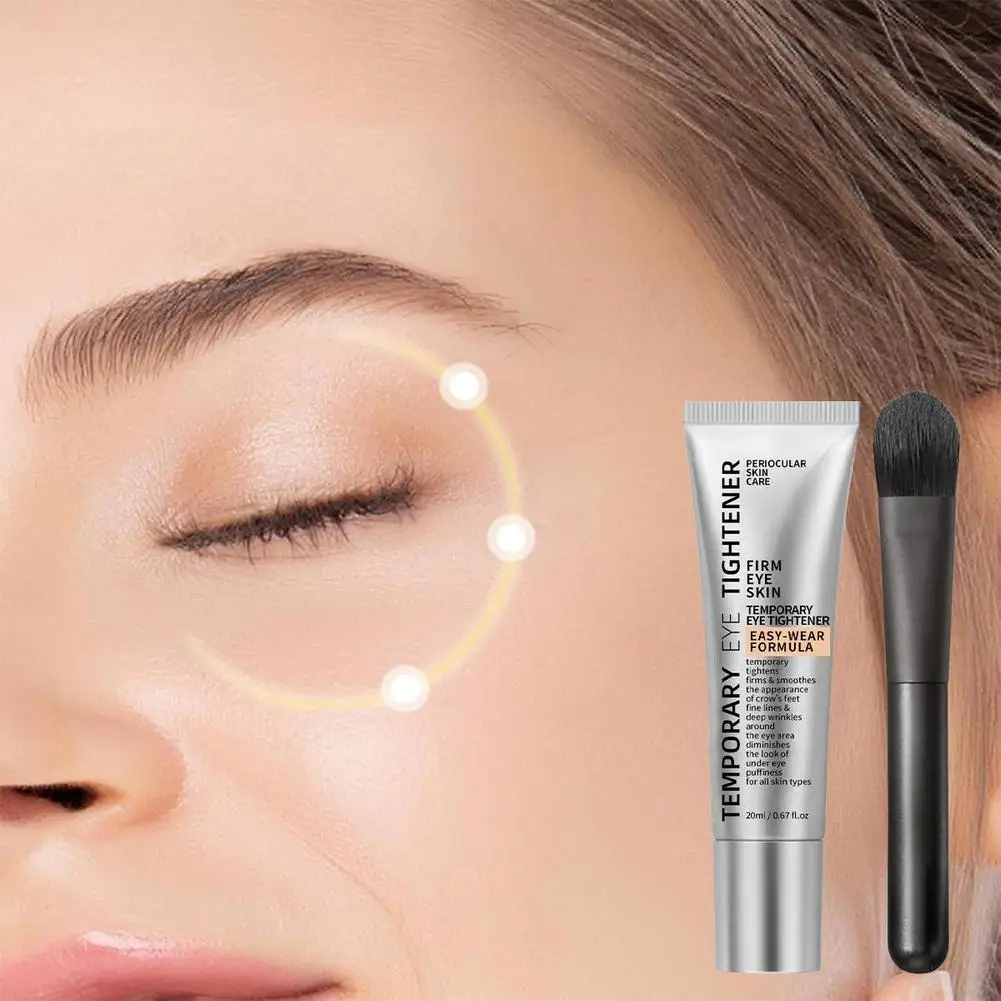 Instant Firm Eye Cream Instant Under Eye Tightening & Depuffing Cream, Helps Smooth Fine Lines & Reduce Puffiness Dark Circles