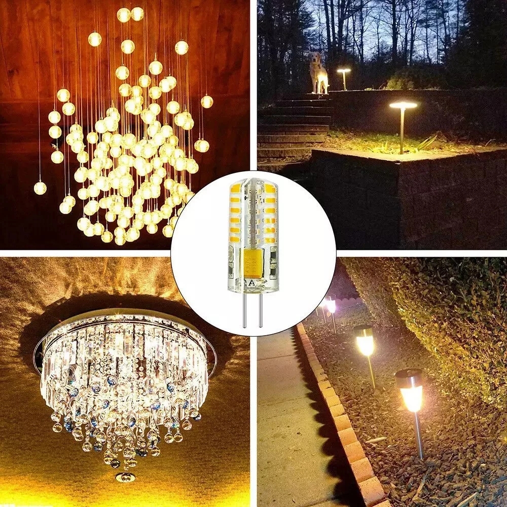 10 stks G4 Led Lamp 2 W 3 W 5 W 9 W 10 W 12 W 15 W AC/DC12V/AC220V 3014SMD Siliconen Lamp Warm wit/Wit l 360 Graden Hoek LED Licht