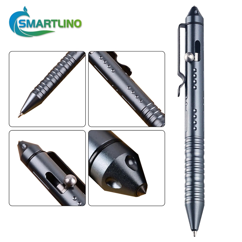 Bolígrafo táctico de Metal multifunción, herramientas EDC de autodefensa, interruptor de vidrio de emergencia para acampar al aire libre, senderismo, suministros de supervivencia para automóviles